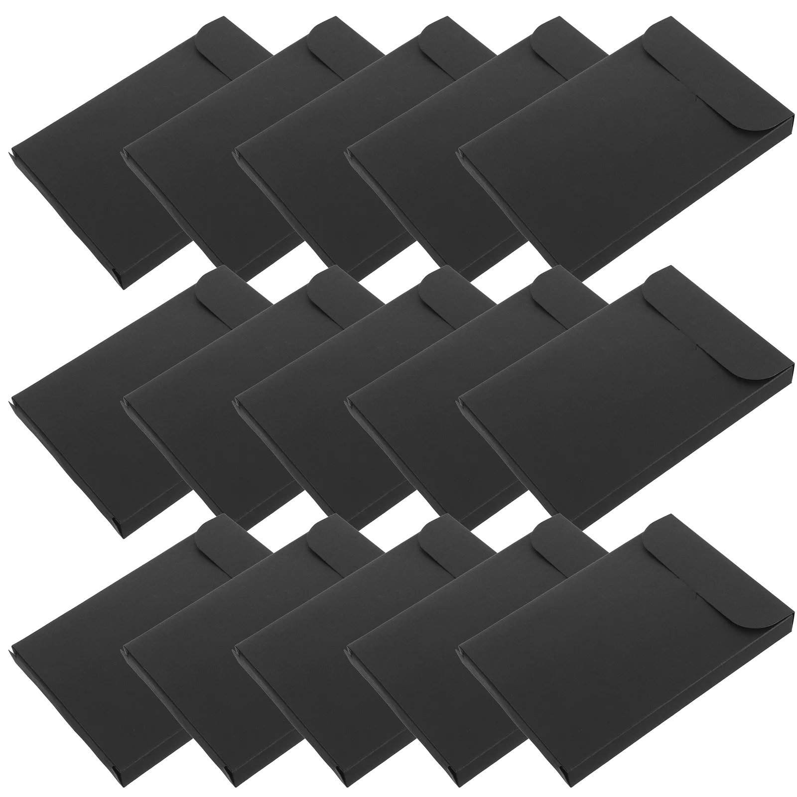 

20Pcs Kraft Paper Postcard Box Elegant Simple Design Postcard Storage Envelope Photo Card Organizer Kraft Paper Box