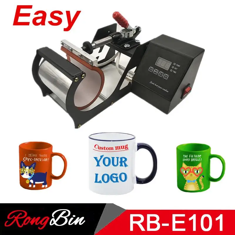 To 11oz Easy Sublimation Mug Press Machine Mug Heat Press Printer Cup Press Machine Heat Transfer Machine Mugs Printing Drop