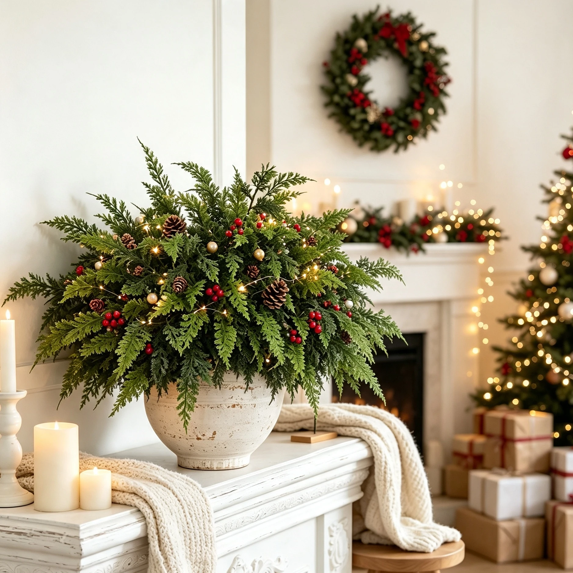 1/5pcs Artificial Plant Leaves - огляд і ціна Christmas Tree Artificial