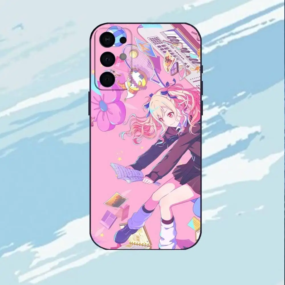 حافظة هاتف S-Saki Tenma لهاتف سامسونج S25، S24، S23، S22، S21، S20، Plus، غلاف أسود ناعم