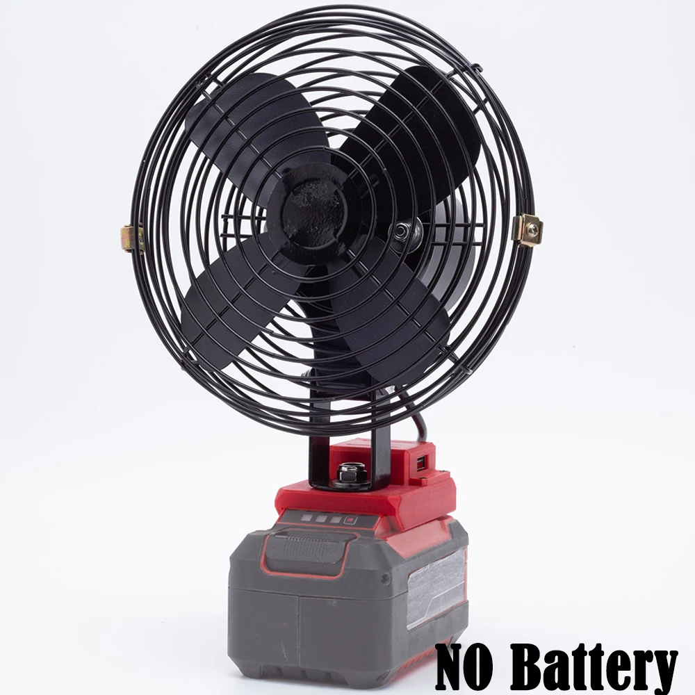 

Portable Outdoor Jobsite Cordless Fan For Ozito Power X-Change 18V Lithium Battery Indoor and Outdoor Fans Operated (NO Battery)