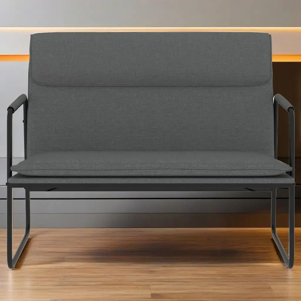 

Dark Gray Fabric Bench 39.4x25. for X3 1.5 Inches - Stylish Modern Seating for Home & Office