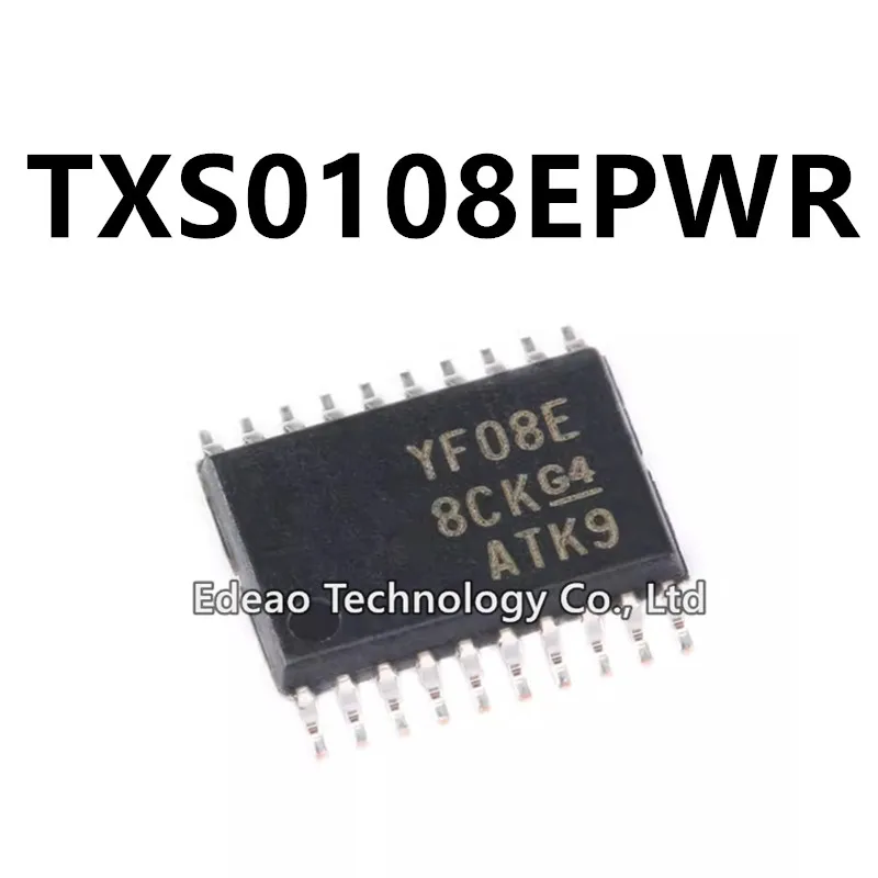 20~100Pcs/lot NEW TXS0108EPWR TSSOP-20 TXS0108EPW TXS0108EP TXS0108E TXS0108 SMD Marking:YF08E