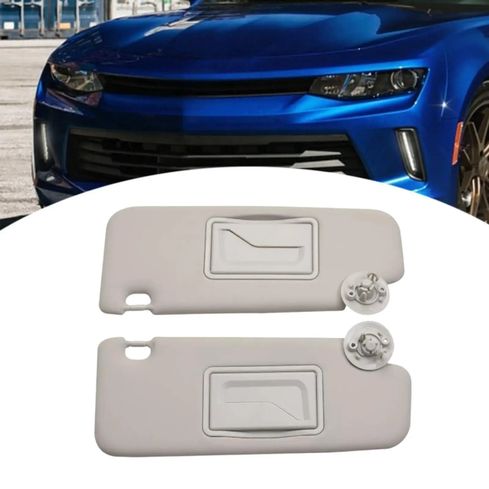 

2 Pieces Car Sun Visors Replacement 42478247 Front Left Right for Spark Sonic