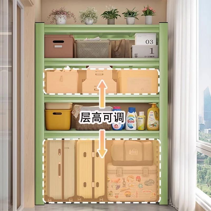 Simple Shelf Storage Steel Plate Storage with Holes