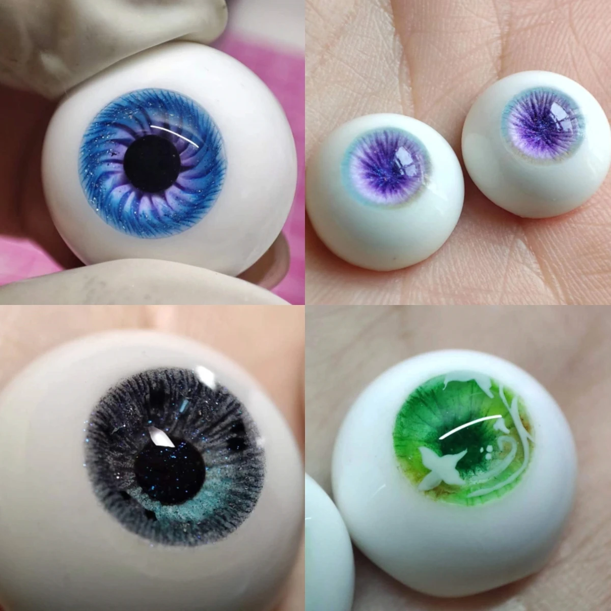 BJD Eyes doll eyes 8mm-20mm doll cute gradient plaster Eyes for toys 1/8 1/6 1/4 1/3 SD DD doll accessories 8mm-20mm doll eyes