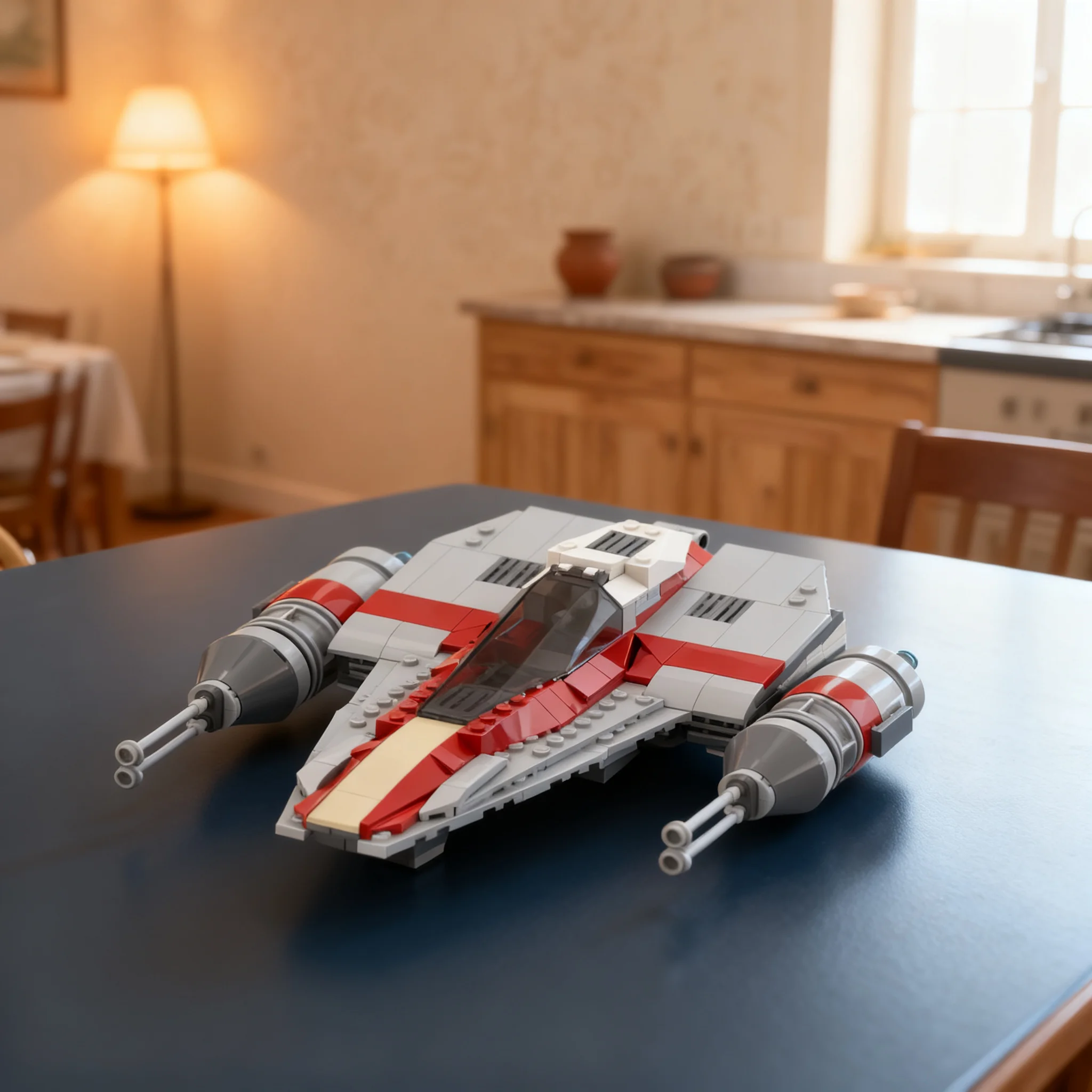 315pcs MOC W Wing T 38 Starfighter Speeder Star Battle Model Building Blocks Construction Toy Christmas Gifts Idea Kids DIY
