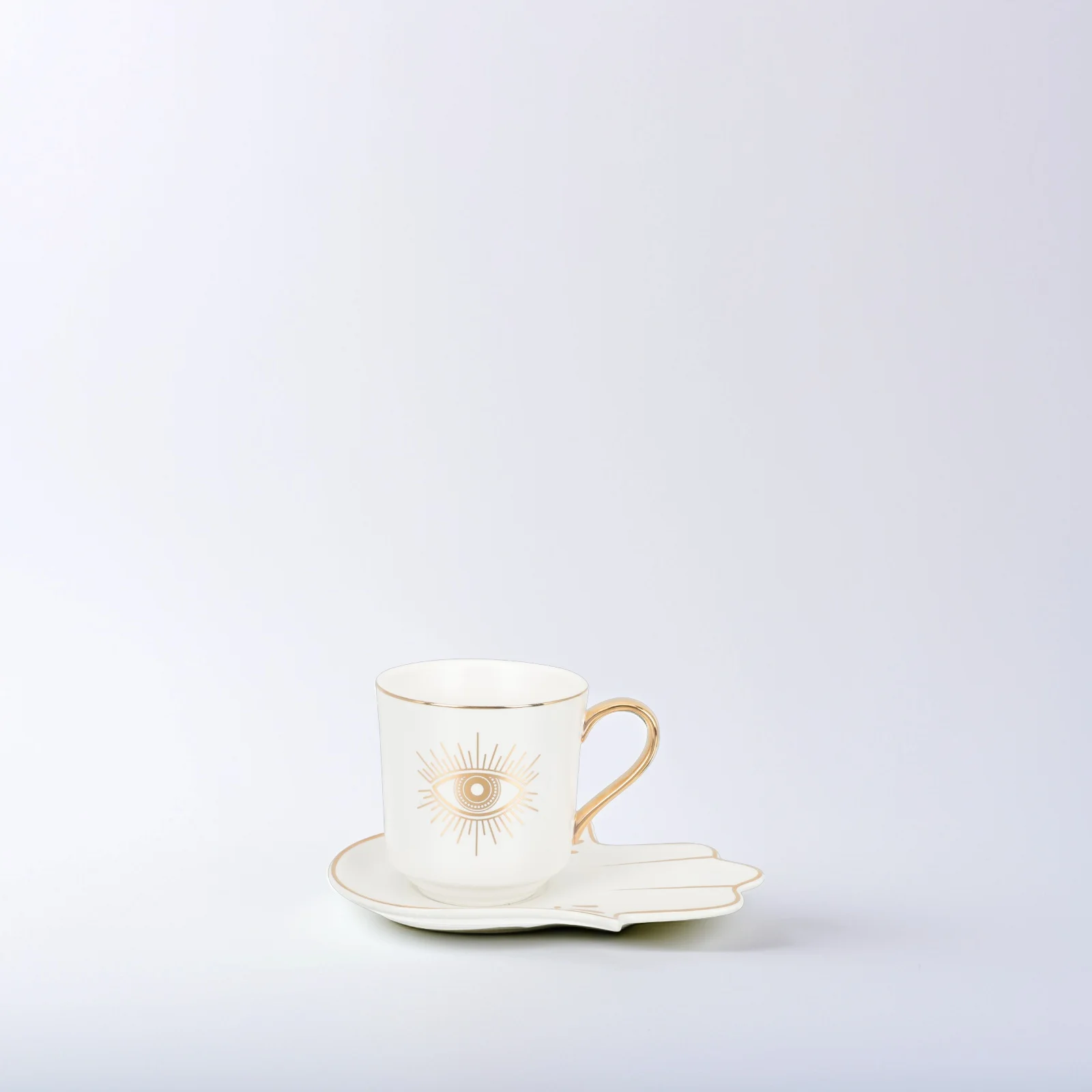 

1 Set Coffee Cup European Style Milk Drinking Cup Ceramic Drinkware with Saucer for Home Office Cafe Decorative Tea Cups