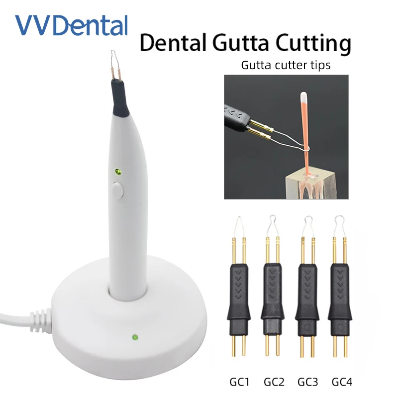 VVDental 2024 New Dental Gutta Percha Cutter Rapid Heating Hemostatic Pen Dental Endodontics Cutta Percha Cutting Heating System