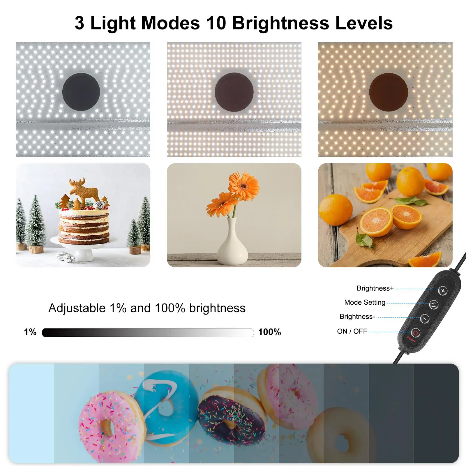 PULUZ Photo Studio Light Box Portable 60 x 40cm Cuboid Photography Studio Tent Kit with 4 Color Backdrops Studio box gallery 5