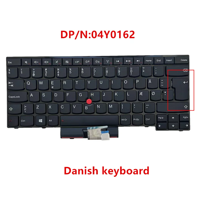 Nowość dla Lenovo Thinkpad E430 E330 E430C E435 T430U S430 E430S E445 klawiatura laptopa z innym krajem