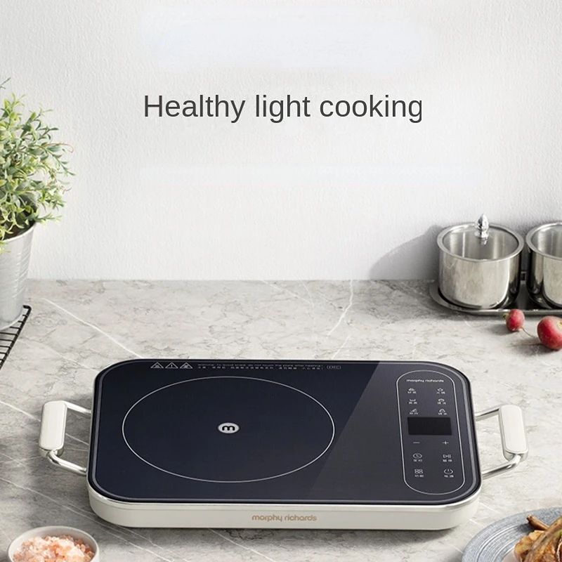 Cocina de Inducción doméstica pequeña multifunción, cocina electromagnética, olla caliente, estufa de batería inteligente de alta potencia