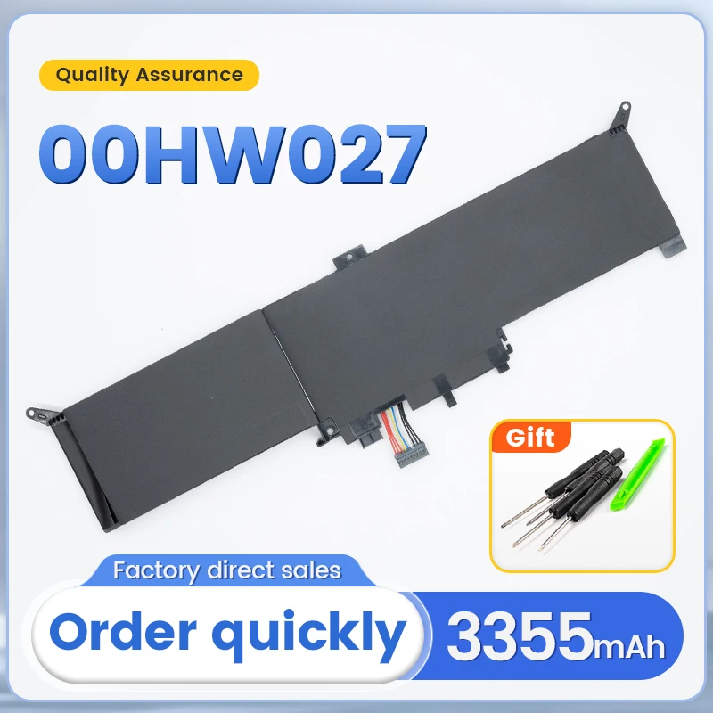 

Somi New 01AV433 00HW027 Laptop Battery for Lenovo ThinkPad Yoga 260 370 X380 01AV432 01AV434 00HW026 SB10K97589