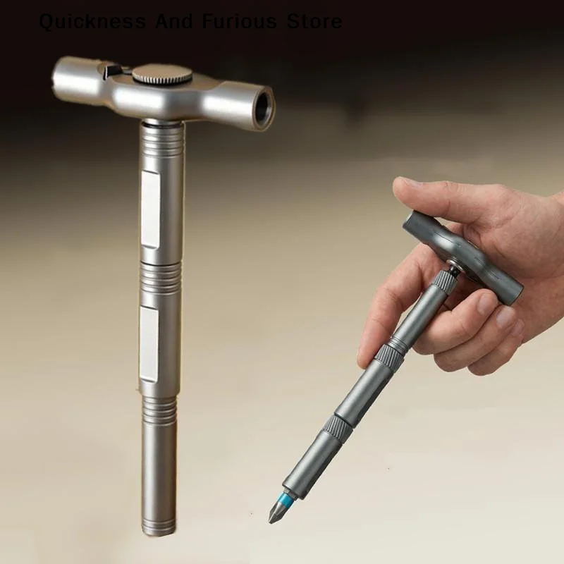 【MO】High Torque Convertible Ratchet T-Handle Extension Magnetic Driver Tool For Motorcycle DIY Repair
