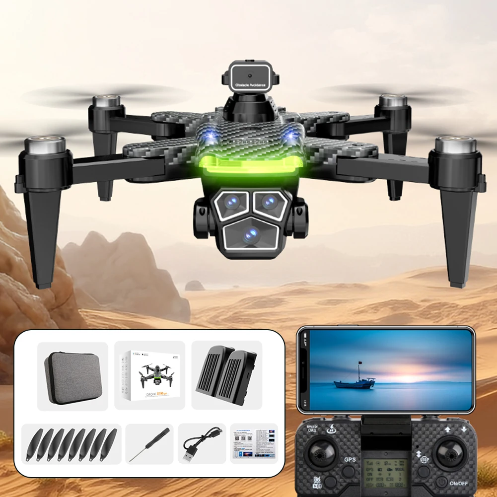 Professional Brushless Aerial-Photography-Drone Automatic Return Conditioning HD-Drone For Kids Adults