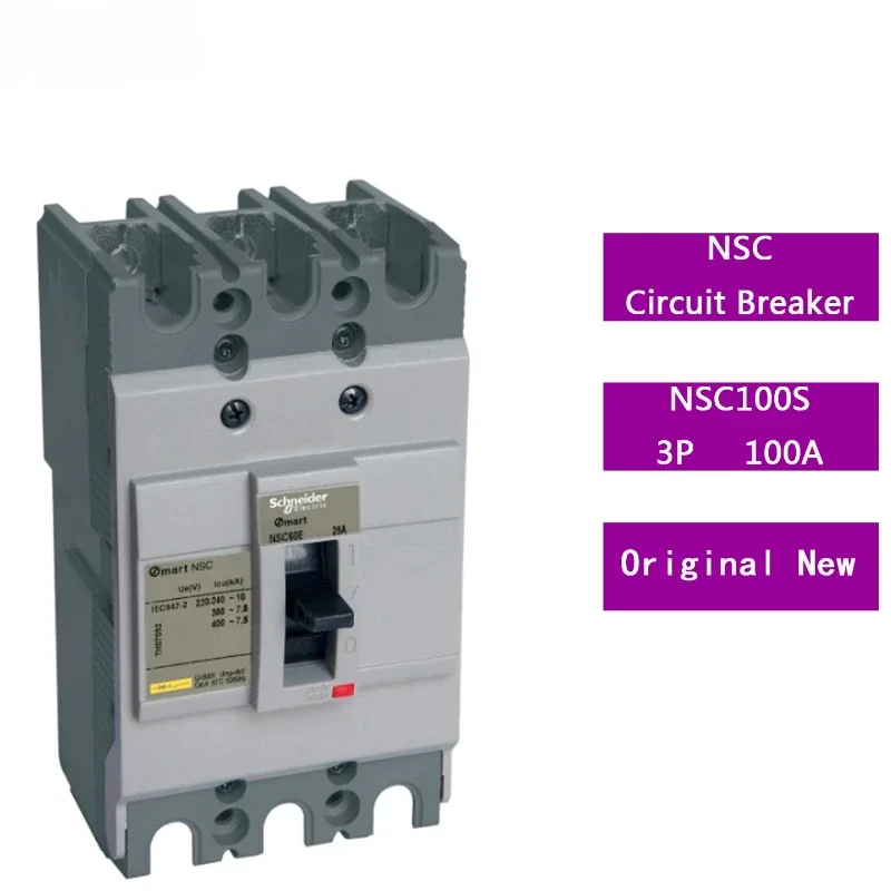 

Schneider NSC100S Circuit Breaker NSC100S3015N NSC100S3025N NSC100S3030N NSC100S3040N NSC100S3050N NSC100S3100N NSC100S3080N