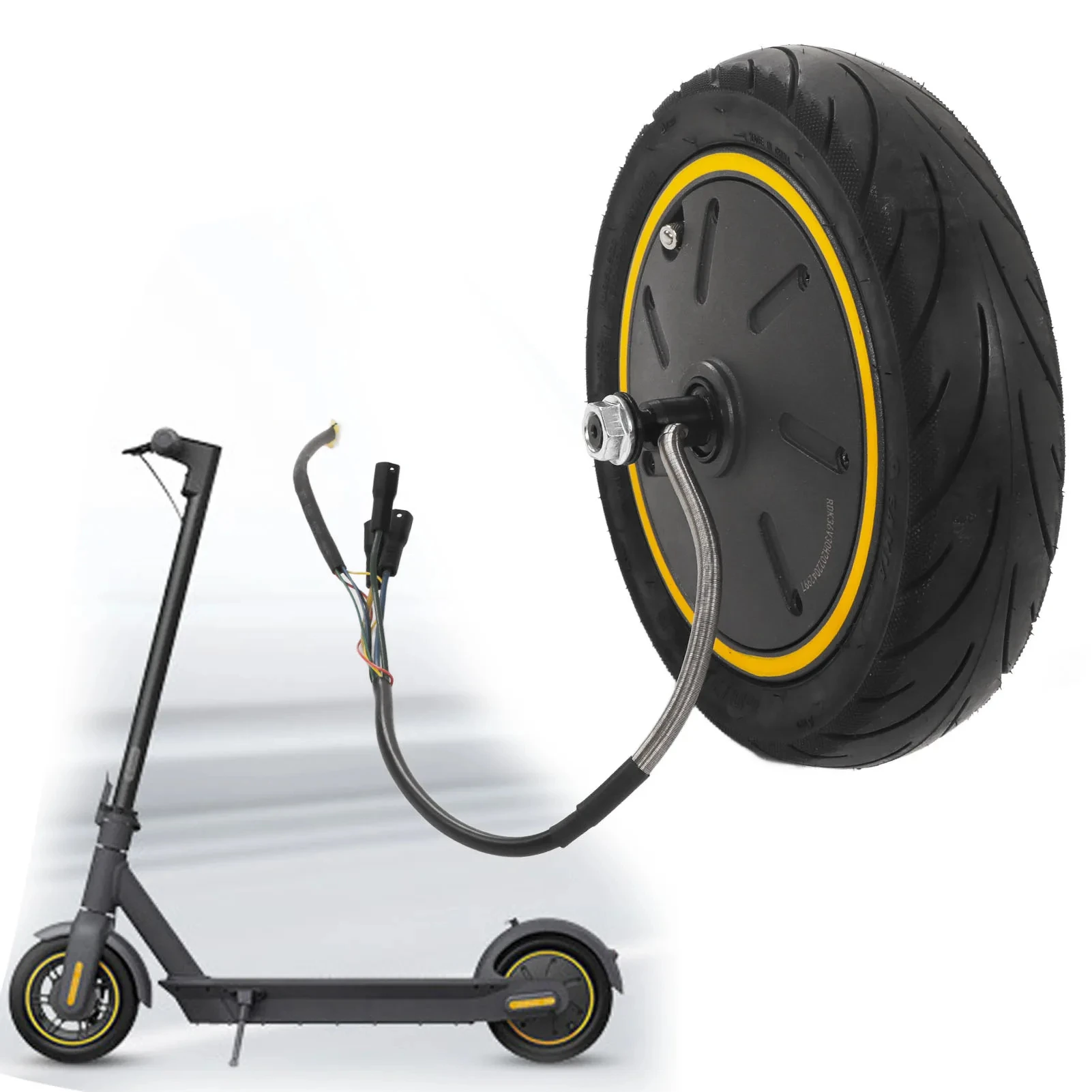 

Electric Scooter Motor Wheel Hub 350w Rear Wheel Drive Motor Folding Electric Scooter Repair Parts For Ninebot Max G30