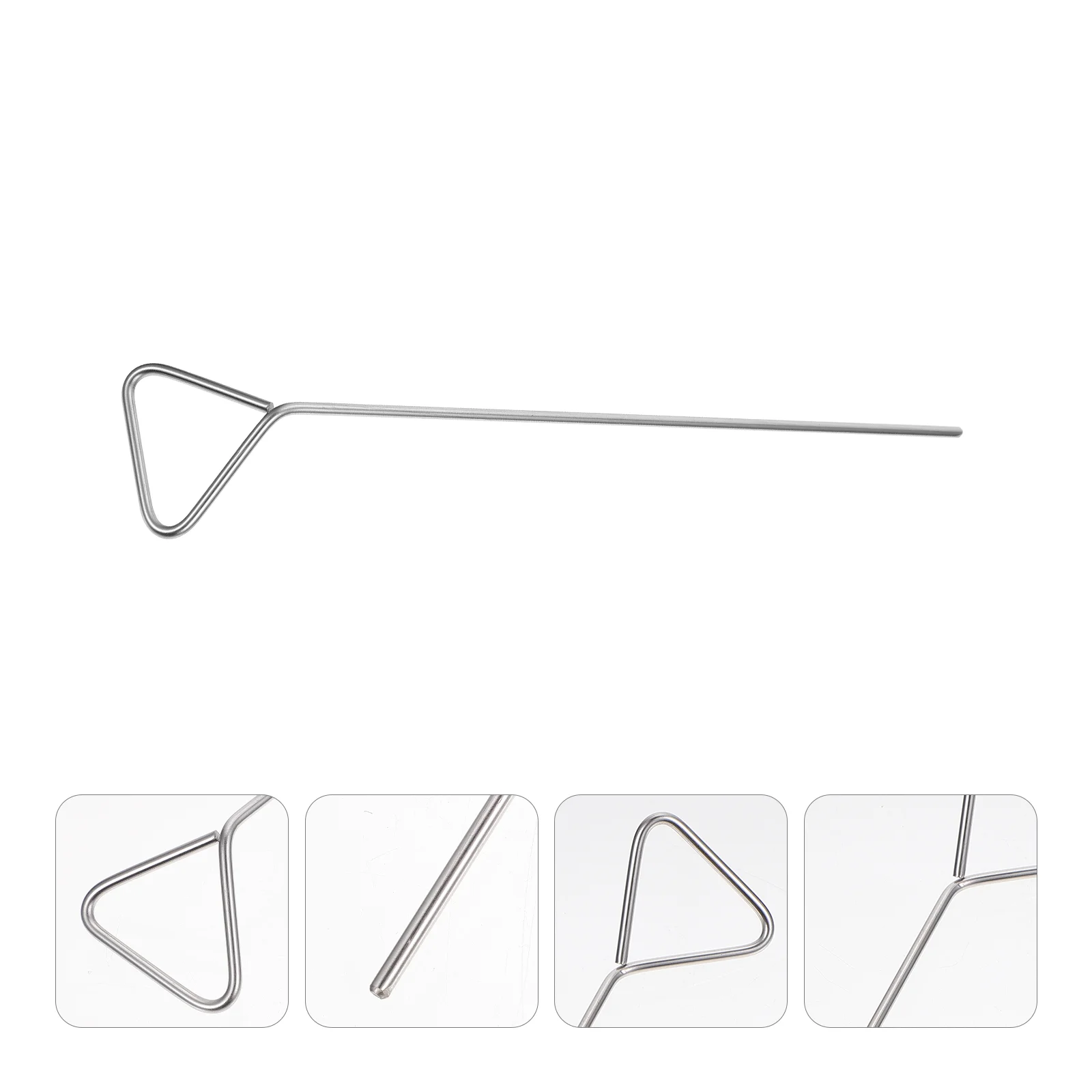 4 Pcs Laboratory Supplies Stainless Steel Coating Rod Cell Spreader Applicator Spreaders