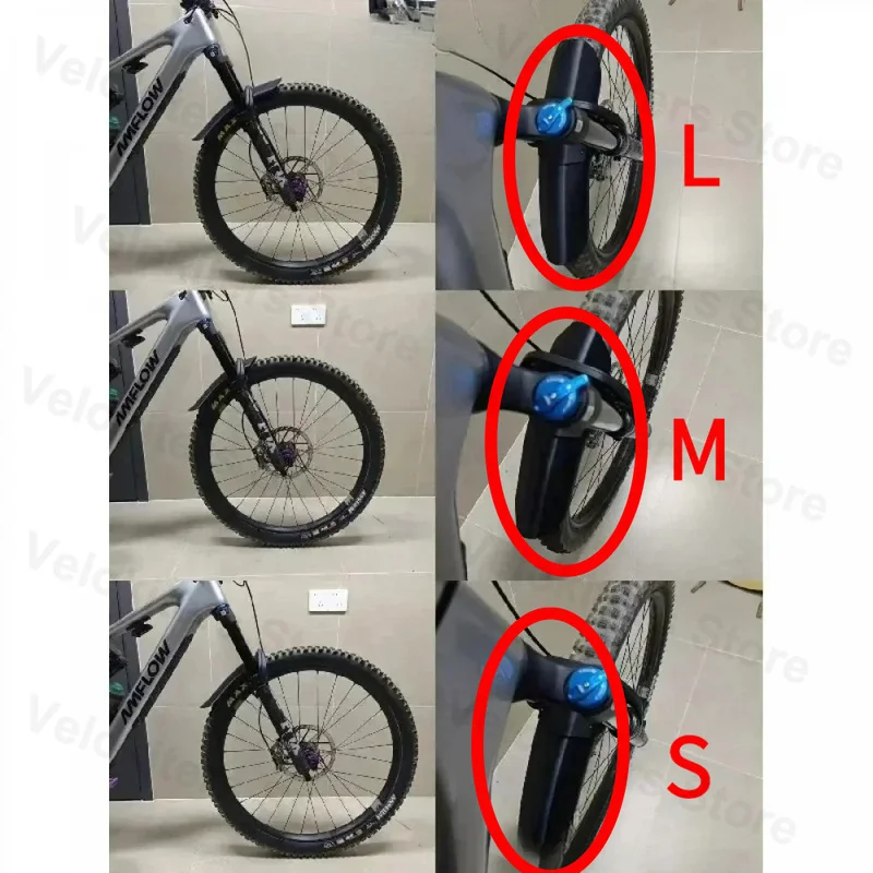 1set-for-dji-amflow-e-bike-fox-36-2026-hollow-crown-mtb-front-fork-mudguard-3d-printed-carbon-fiber-fender-auto-accessories