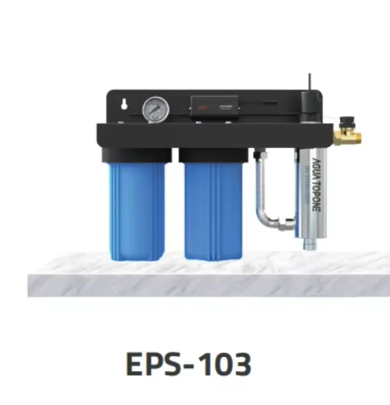 

2025 New 3-Stage High Flow Household RO Water Purifier High Efficiency Manual Power Source Water Filters with Plastic Housing