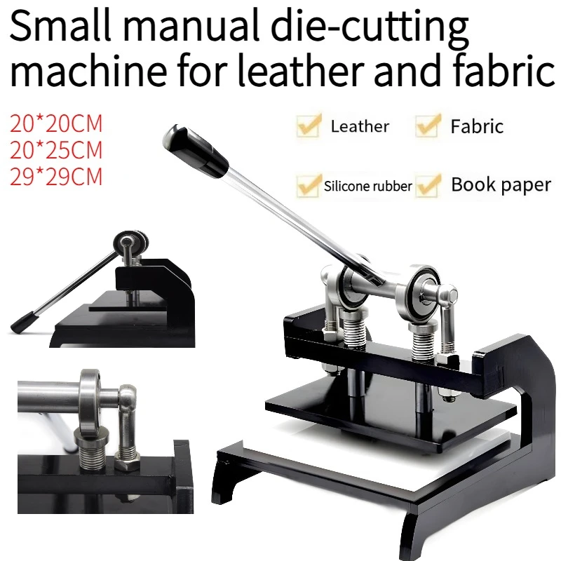 

Manual Die-cutting Machine for Leather Fabric Paper Samples Pressure Cutting Machine Self-adhesive Sheet Feeding Cutting Machine