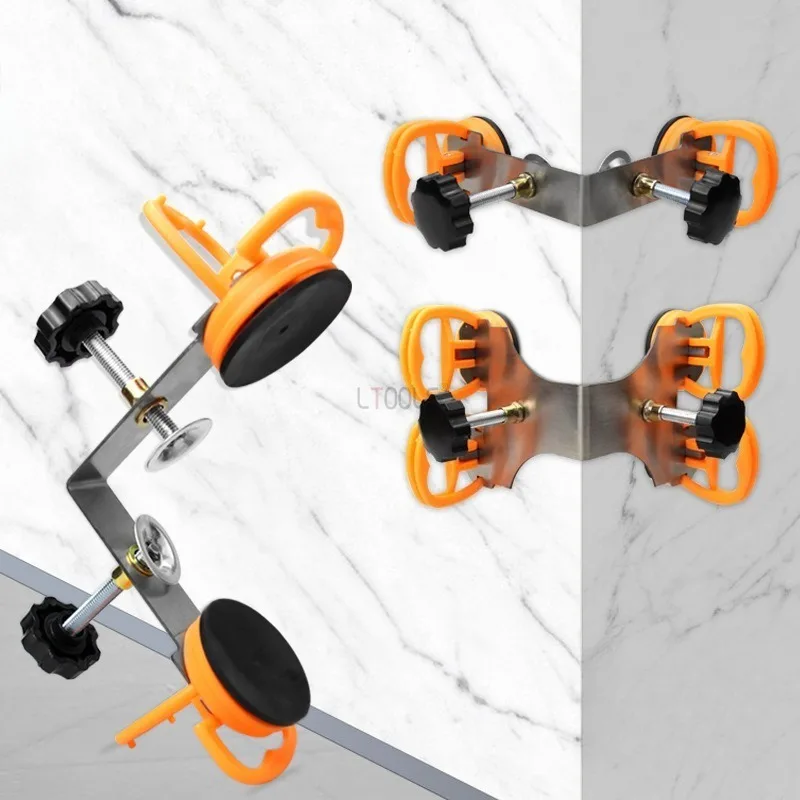 Adjustable Angle Suction Cup Tile Leveler 90 Degree Corner Clamp for Large Slab Marble Granite Fish Tank Corner Tightening Tool
