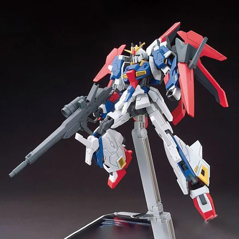 W magazynie Bandai HG 1/144 Lightning Z GUndam figurki Lightning Gundam Lightning czarny wojownik mobilny garnitur zmontowany Model