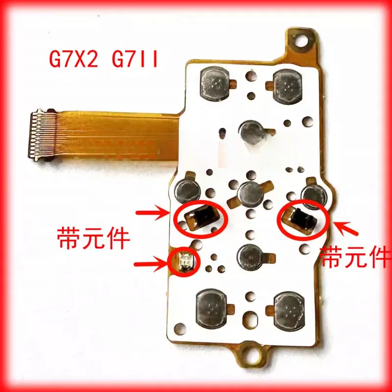 

Camera repair accessories for Canon G7X2/G7X II G7XM2 cross multi-function key plate, key plate key wire