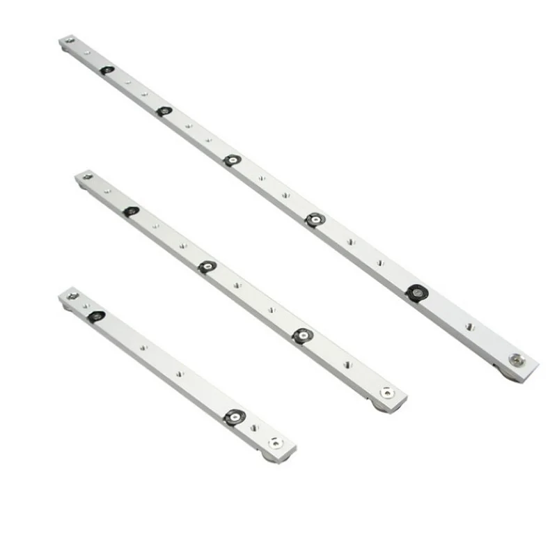 1Pc Aluminium alloy T-tracks Slot Miter Track And Miter Bar Slider Table Saw Miter Gauge Rod Woodworking Tools DIY