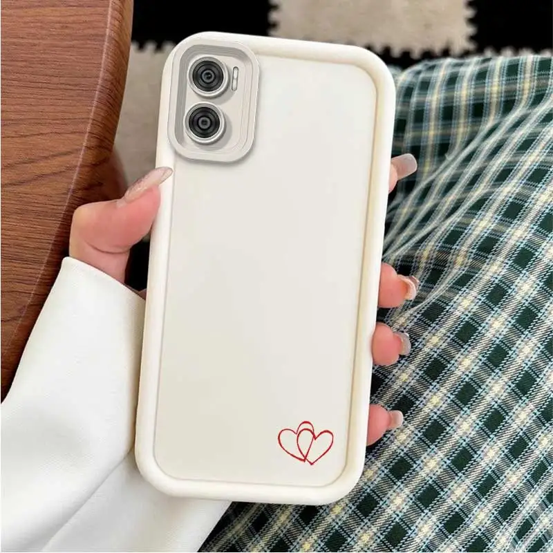 E22 Line Love Sky Eye casing ponsel untuk Motorola Moto E22 penutup