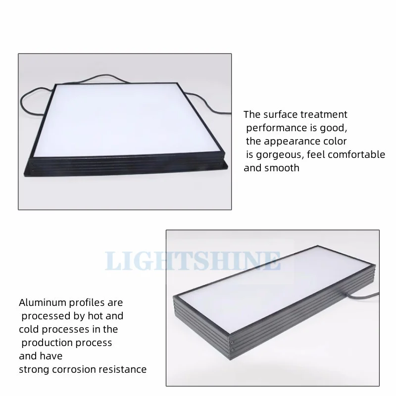 Imagem -05 - Ccd Câmera Praça Lâmpada Led Talão Contorno Detecção Industrial Visão de Máquina Fonte de Luz Plana Fundo Backlight