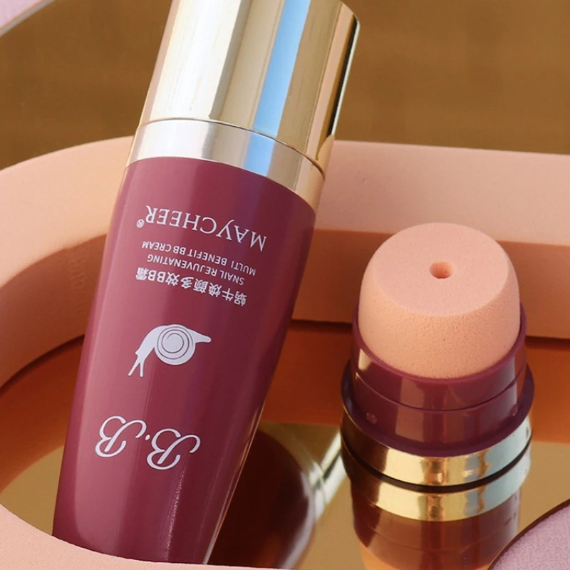 40ml BB Cream Illumina sfocatura Fondotinta Viso Correttore idratante Lunga durata Impermeabile Copertura completa Anche il tono della pelle Trucco