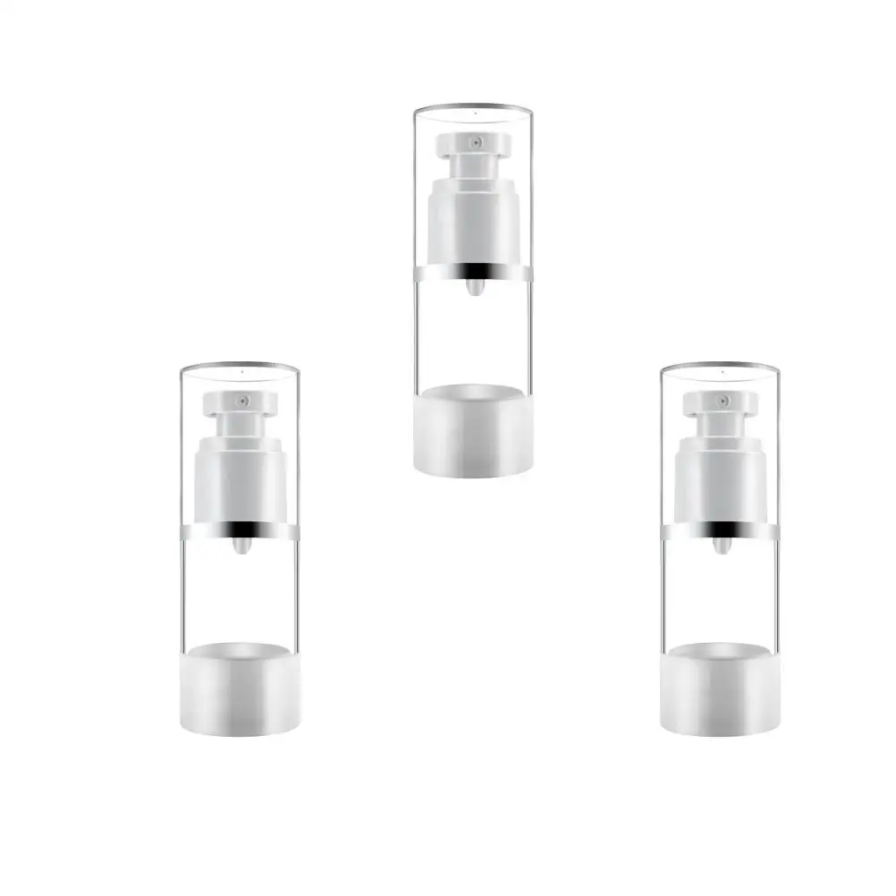 

3 Pcs Sunscreen Spray Bottle Travel Press Pump Fine Mist Subpackaging Bottles Cosmetics Sprayer Portable Reusable