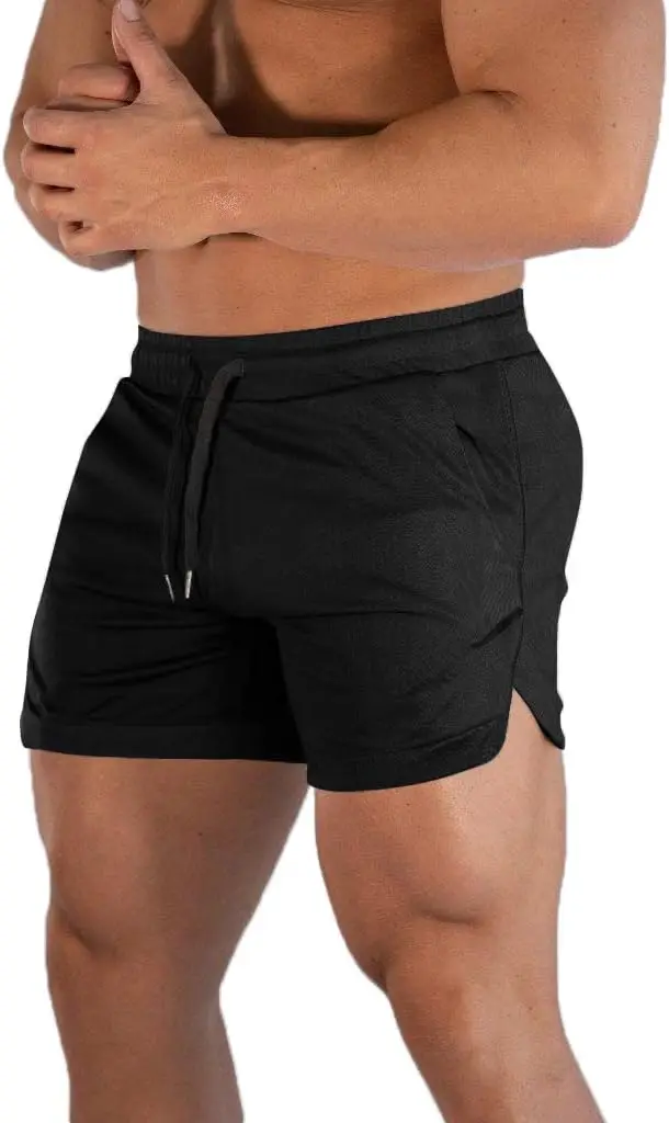 

Men's Gym Workout Shorts Running Lightweight Athletic Short Pants Bodybuilding Training