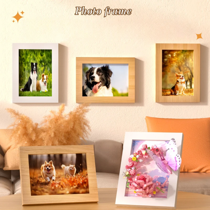 Building Blocks, Photo Frames, Insects, Fresh Flowers, Decorative Ornaments, Desktop and Wall Magnets, Refrigerator Stickers