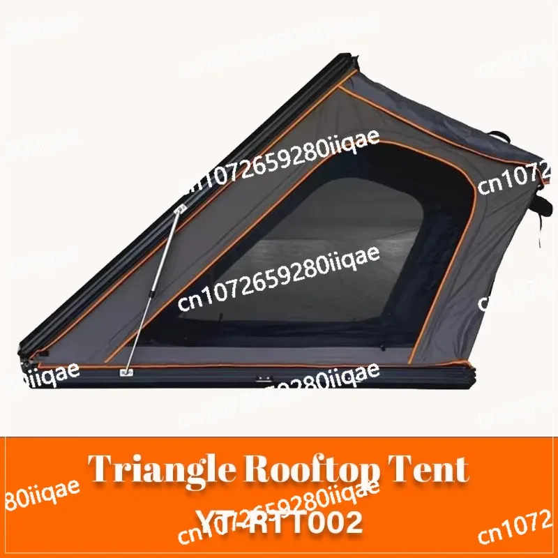 

Aluminum Camping Lightweight Rooftop Tent Solar Panels Hard Shell