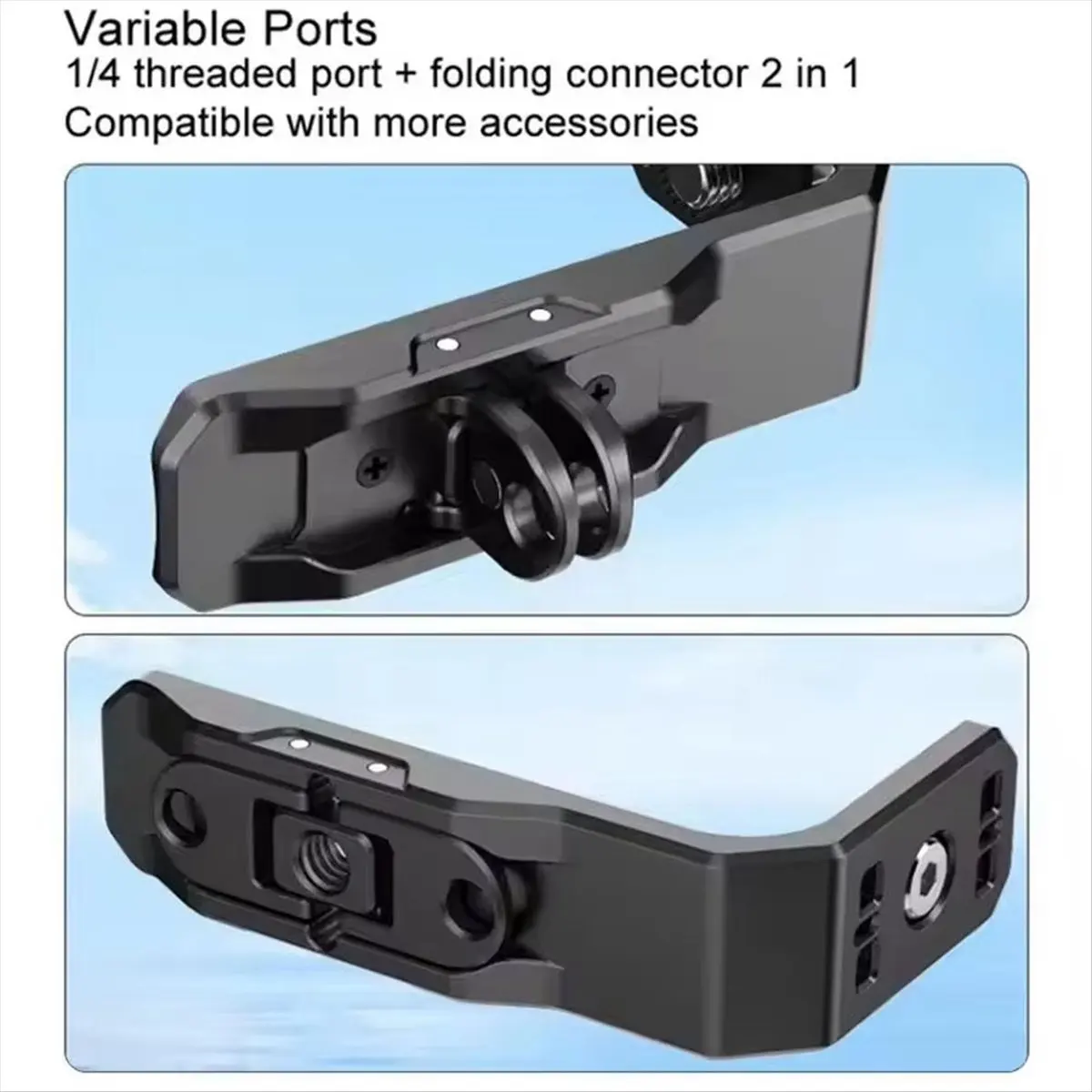 A10I For Insta360X5 Horizontal and Vertical Bracket with Magnetic Suction for X5 Action Camera Accessories