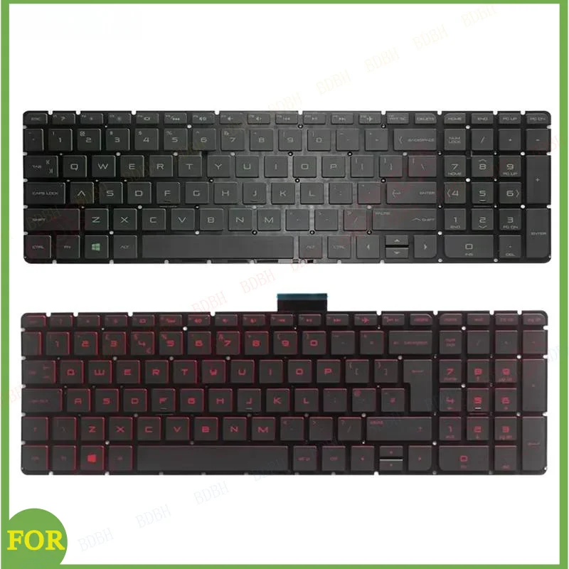 NEW for HP 15-AS 15T-AS 15-AE 15-AH 15-AW 15T-AE 15-BC Russian /US/UK/Spanish /Latin /French /Beiglum Laptop Keyboard