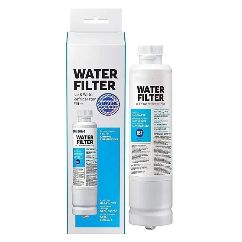 DA29-00020B refrigerator water filter for Samsung DA29-00020A/b haf-cin/exp, rf28hfedbsr