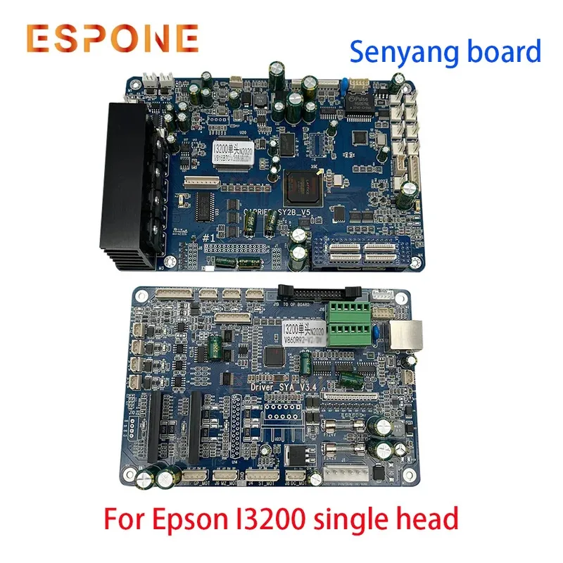 Плата ESPONE Senyang — новая версия основной/качевой платы для экосольвентного принтера I3200 с одной головкой