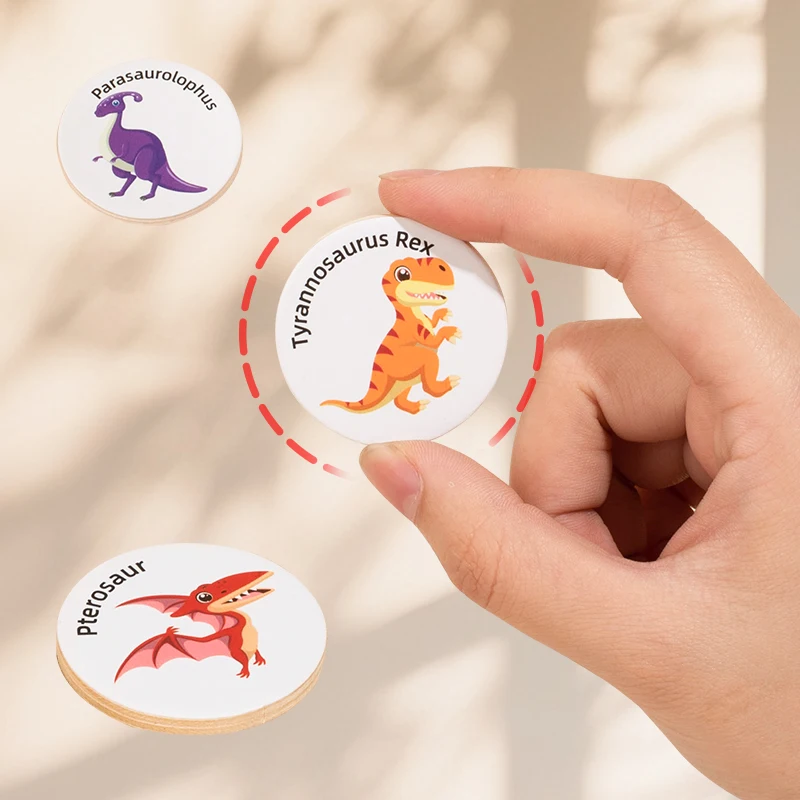 Montessori Puzzle Matching Toy Cognitive Memory Find The Same Focus Training Thinking Board Game Educational Toys For Children