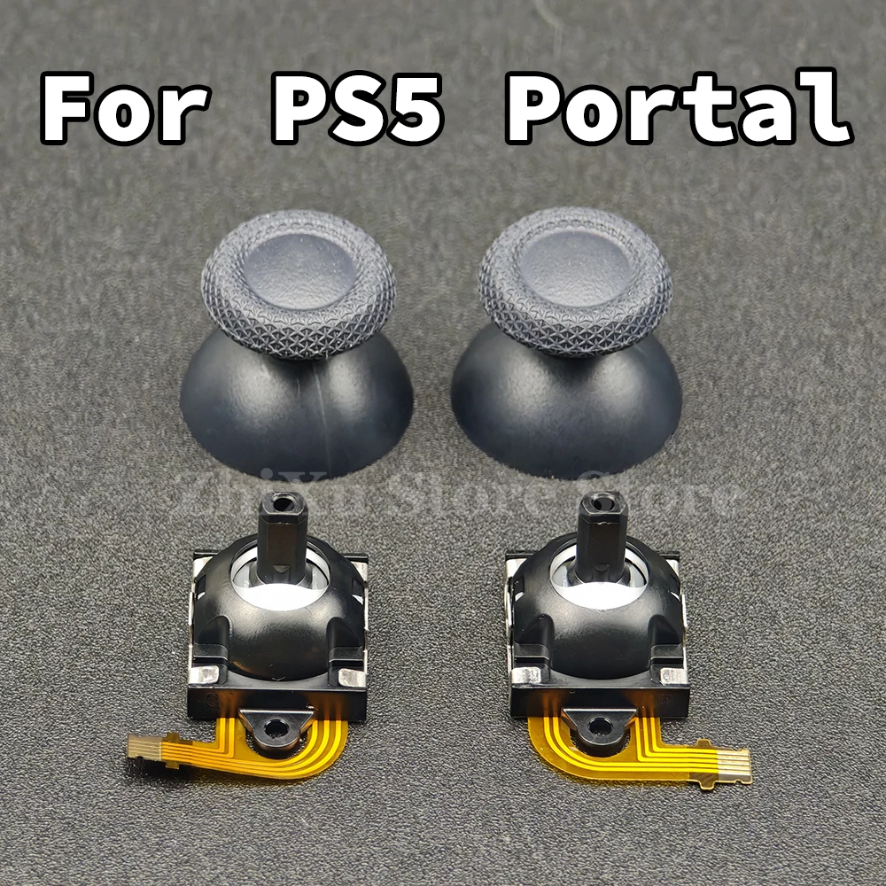Do PS5 Portal Lewy Prawy Joystick z Efektem Halla, Analogowy Elektromagnetyczny, Precyzyjna Nakładka na Joystick