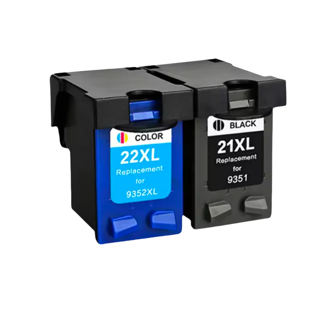 For HP 21 22 XL Compatible Ink Cartridge for HP 21XL 22XL HP21 Deskjet F2180 F2280 F4180 F2200 F380 F4140 F4172 F4190 Printer