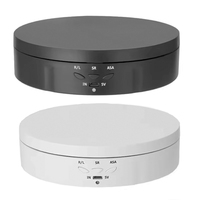 Motorised Rotating Mirror Display Stand,360 Degree Turntable, Jewellery Holder,USB Power Supply, Rotating Shooting, Three Speeds