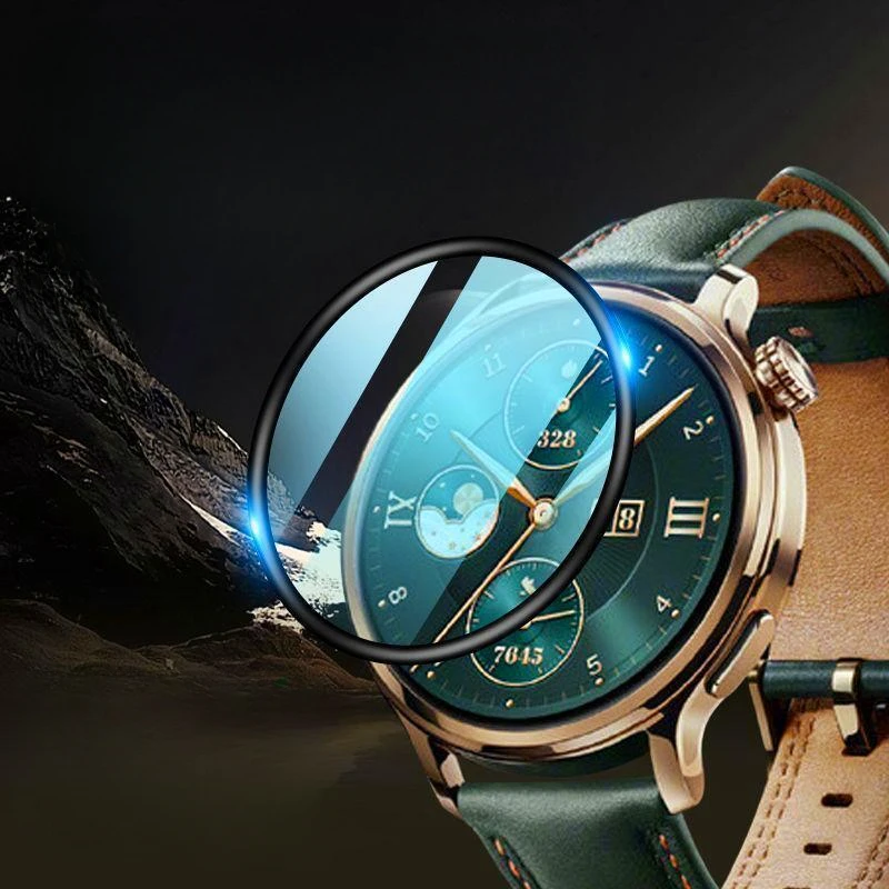 3D Curved Protector Soft Film for Honor Watch 4 Pro Screen Protector Film For Honor Watch4 4Pro Water-Resistant Anti-Scratch