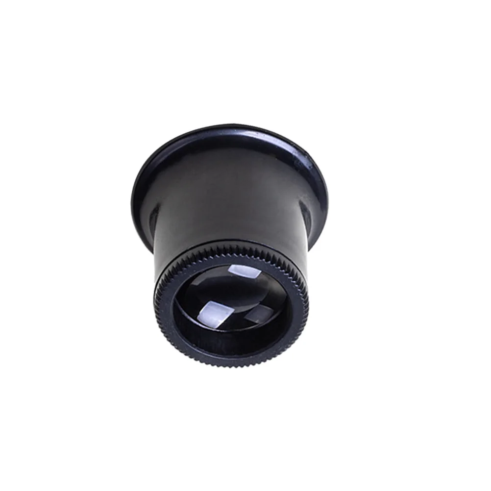 

15 X Pocket Magnifier Magnifying Mirror Blindfold Jewelry Glass Jewelers Loupe Glasses