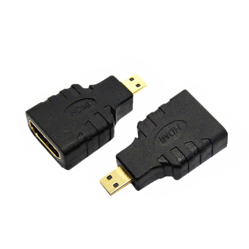 

Micro HDMI compatible plug to HDTV female adapter, used for 360's D-type to HDMI port converter adapter, Xbox for PS3 HDTV