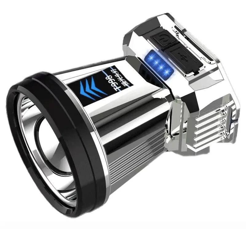 Super Bright Motion Sensor Head Flashlight Power Display Waterproof Rechargeable Outdoor Emergency Fishing Mine Head Light