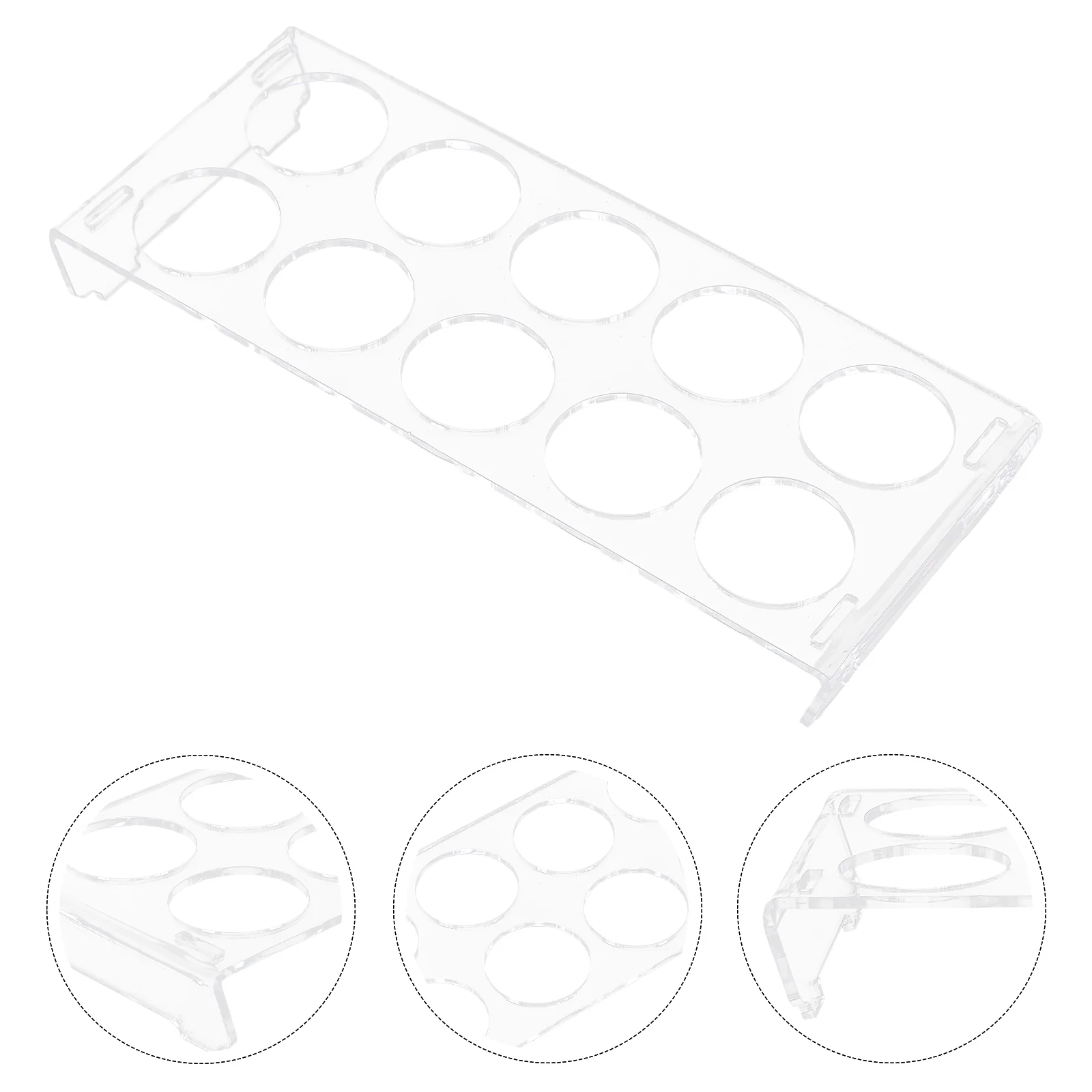 

Egg Kitchen Organizers And Storage For Refrigerator Rack Box Holder Fridge Acrylic Container Carrier