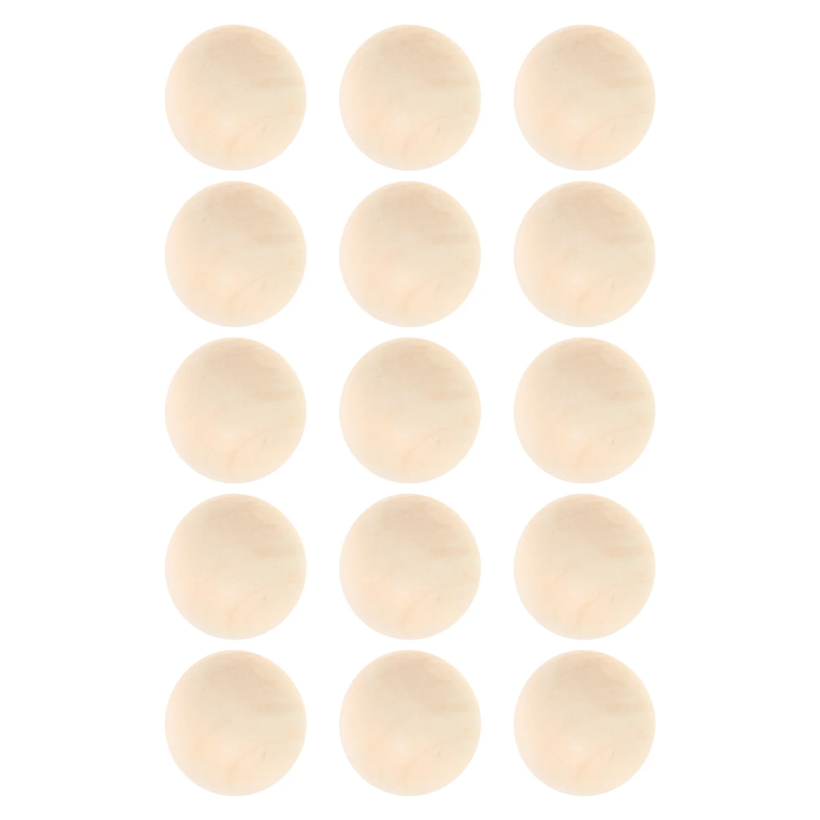 

15 pc Wooden Balls Durable Hardwood 5cm Diameter Training Wood Training Hockey Balls Supplies Sports Equipment Wooden Floor